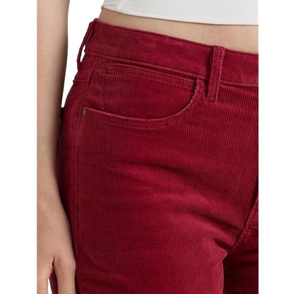 Wrangler High Rise Bold Boot Corduroy Jeans Carmine 29/30 NWT - Picture 5 of 14